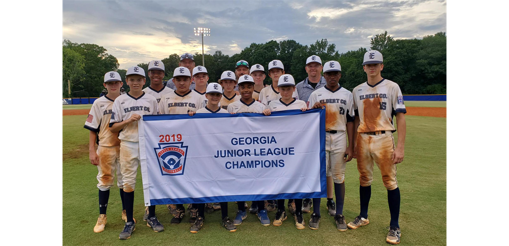 2019 GA Junior Baseball Champs - Elbert County